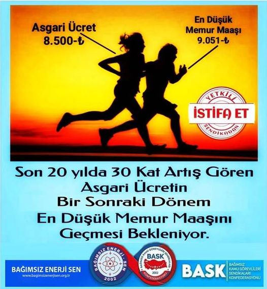 ASGARİ ÜCRET AÇIKLANDI HAYIRLI OLSUN!
